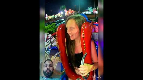 slingshot ride boobs|Lost her top on a rollercoaster.. : r/funny